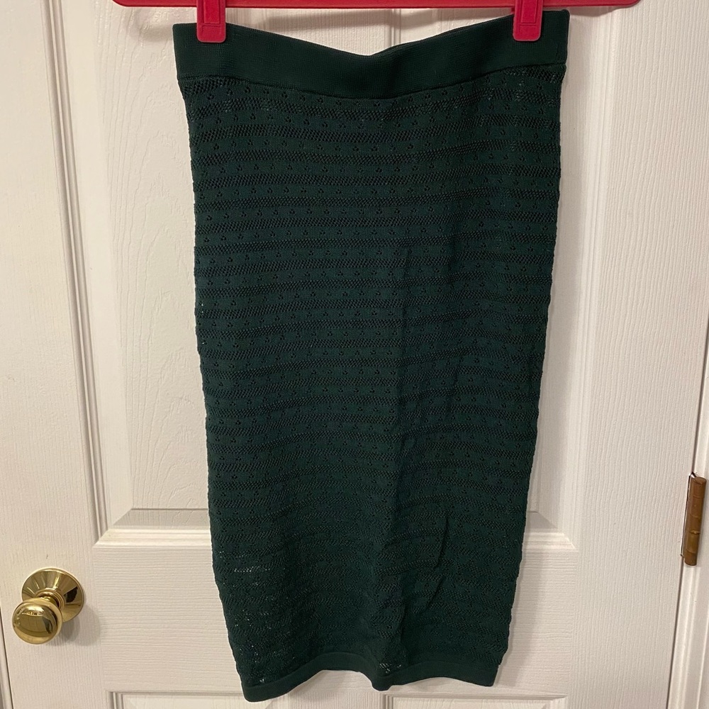 Bebe. Pointelle Midi Skirt. Size Medium ๐ - Picture 11 of 11
